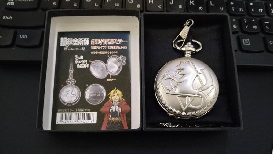 鋼の錬金術師　SV925 銀時計 鋼の錬金術師 銀時計